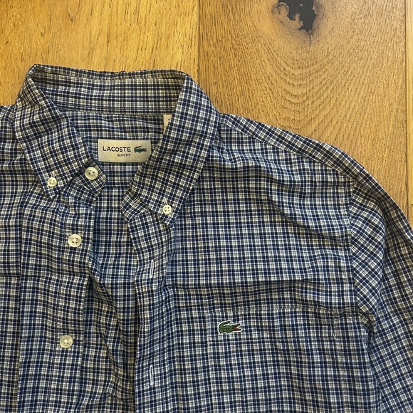 Lacoste Button Up Dress Shirt - Picture 3 of 7